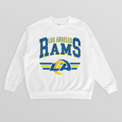 LOS ANGELES RAMS SWIFT STRIKE PREMIUM FLEECE CREWNECK PULLOVER