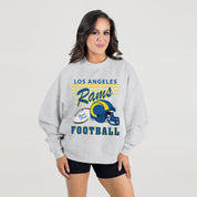 LOS ANGELES RAMS HOME TURF PREMIUM FLEECE CREWNECK PULLOVER