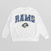LOS ANGELES RAMS SWEET PLAY PREMIUM FLEECE PULLOVER