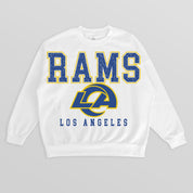 LOS ANGELES RAMS Sunday Drives Fleece Crewneck Pullover