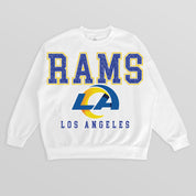 LOS ANGELES RAMS Sunday Drives Fleece Crewneck Pullover
