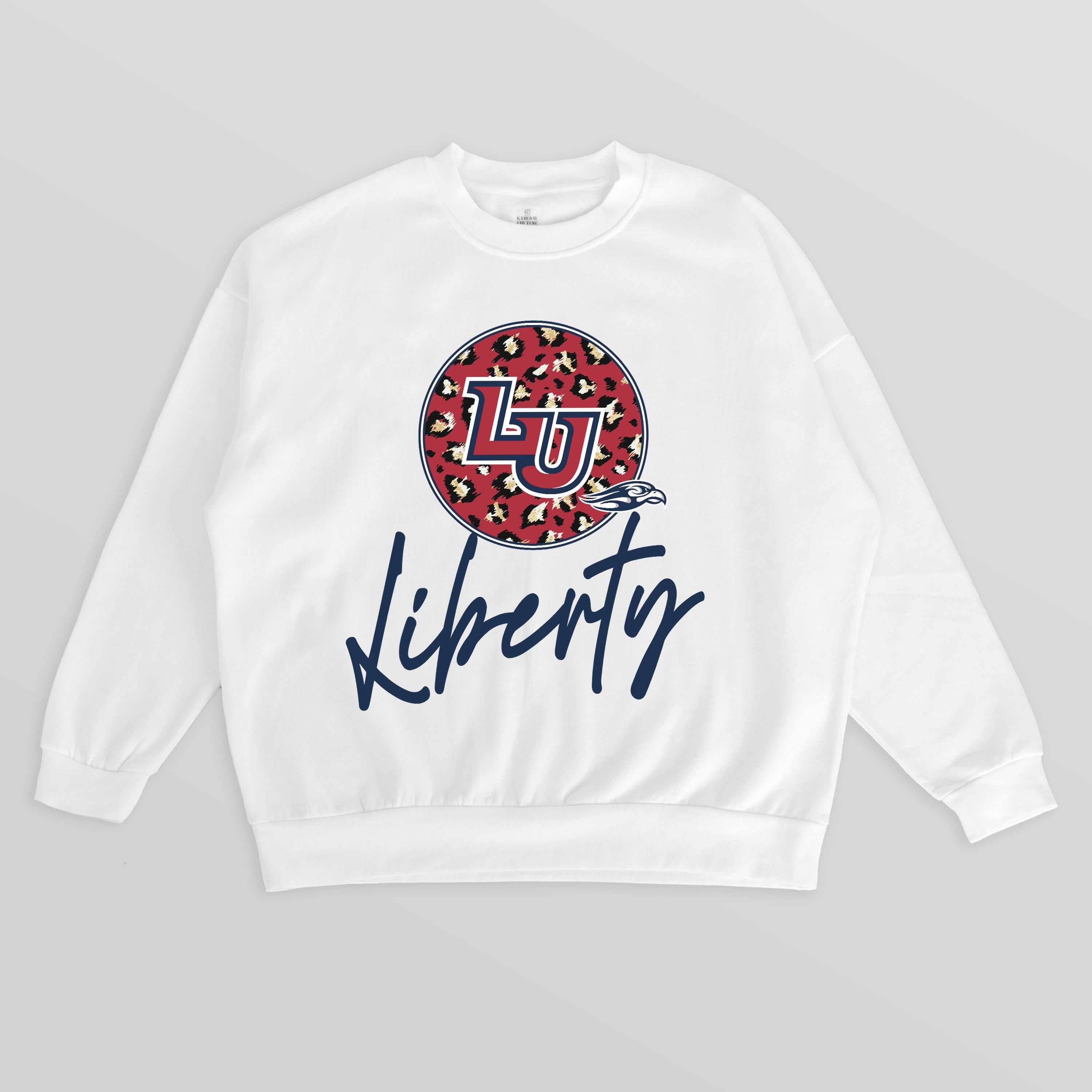 LIBERTY FLAMES WILD BREAKTHROUGH PREMIUM FLEECE CREWNECK PULLOVER
