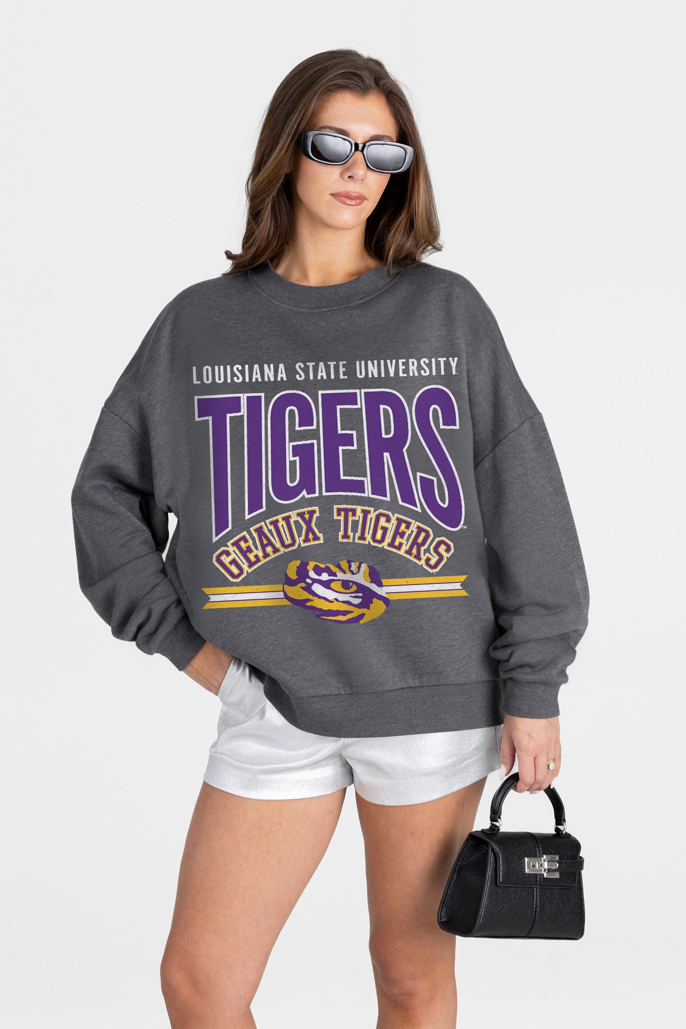 LSU TIGERS KICKOFF CLASSIC PREMIUM FLEECE PULLOVER