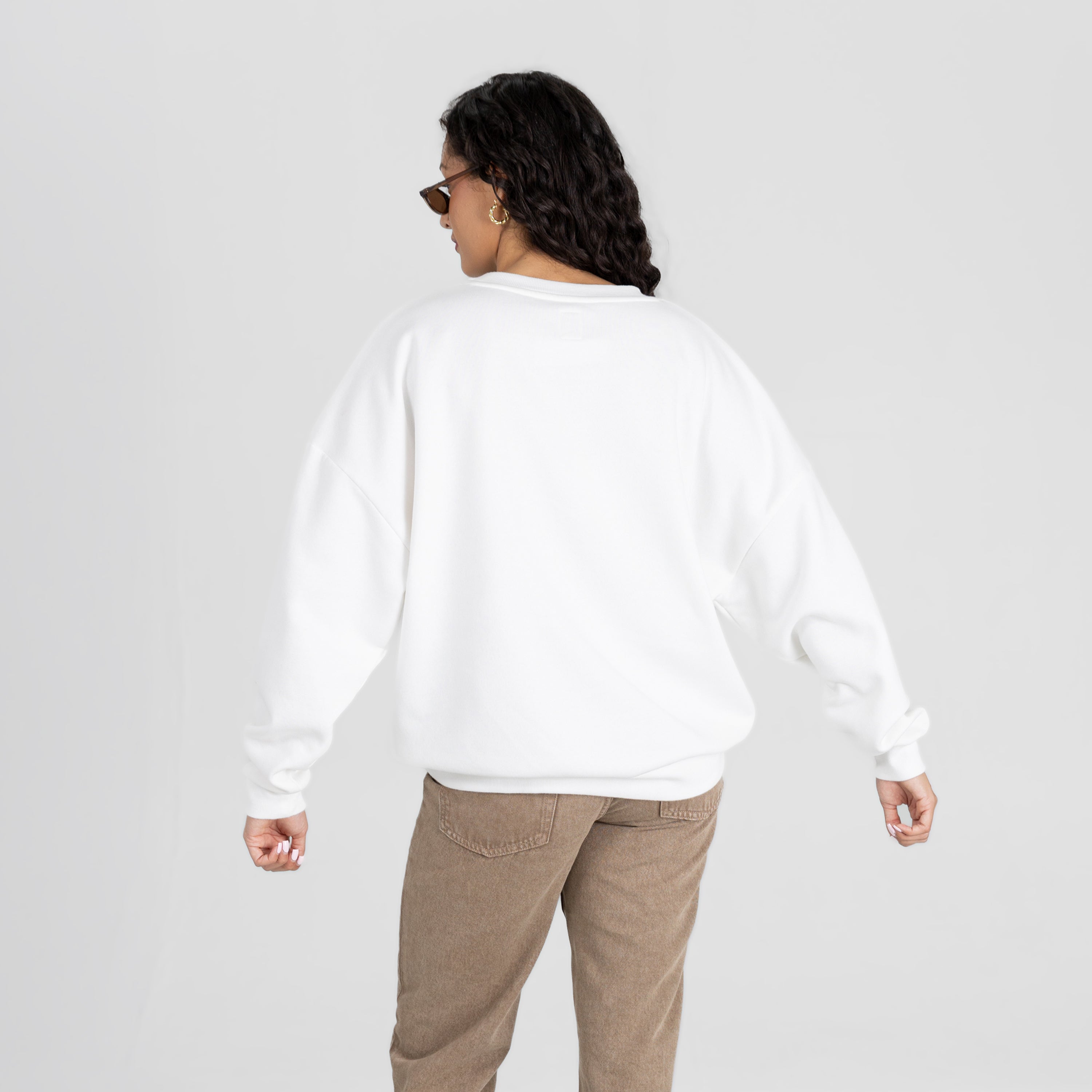LSU TIGERS SWEET PLAY PREMIUM FLEECE DROP SHOULDER CREWNECK PULLOVER