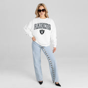 LAS VEGAS RAIDERS SWEET PLAY PREMIUM FLEECE PULLOVER