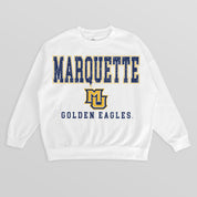 MARQUETTE GOLDEN EAGLES FREESTYLE PREMIUM FLEECE CREWNECK PULLOVER
