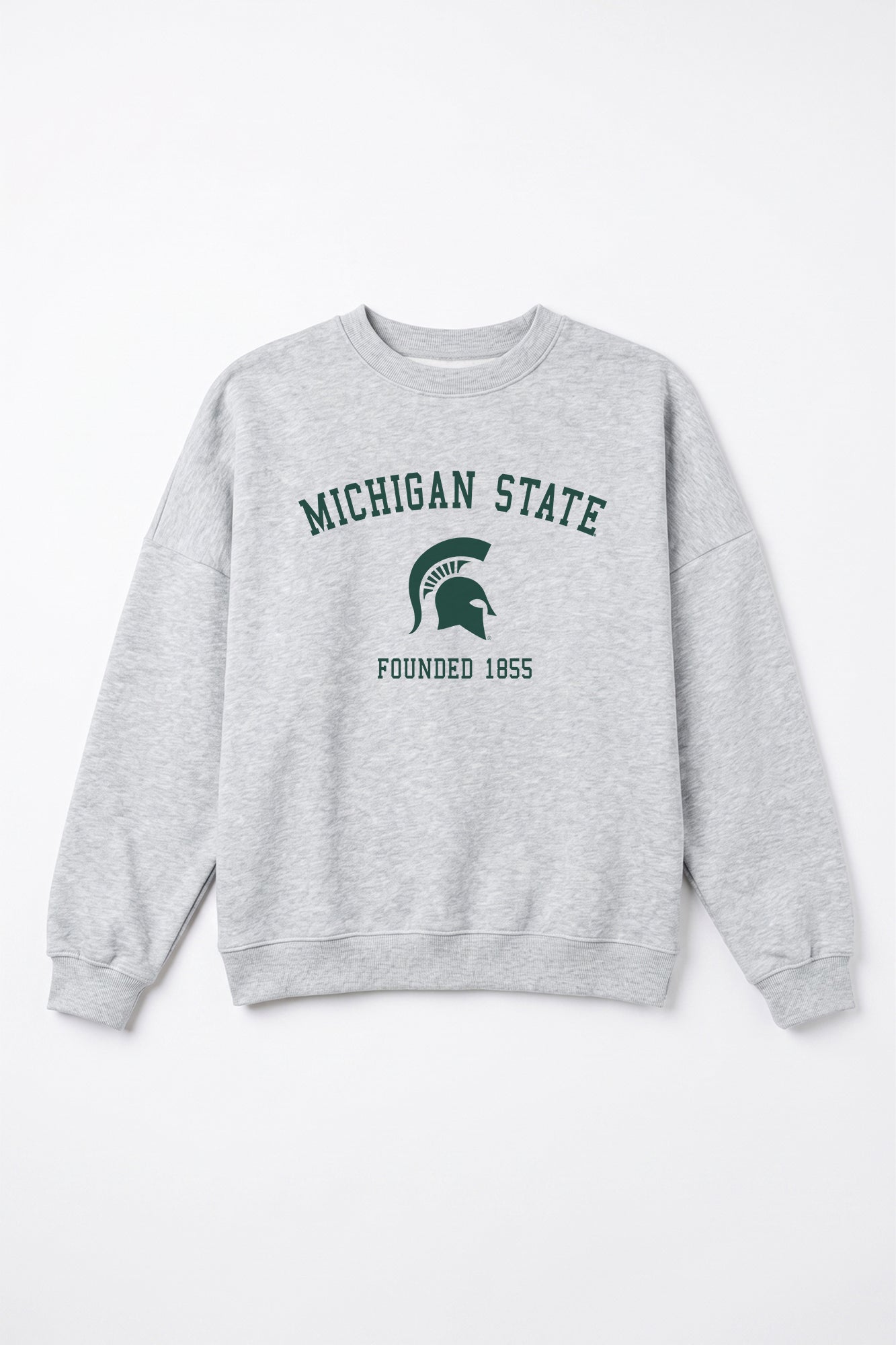 MICHIGAN STATE SPARTANS CAMPUS ENERGY PREMIUM FLEECE CREWNECK PULLOVER