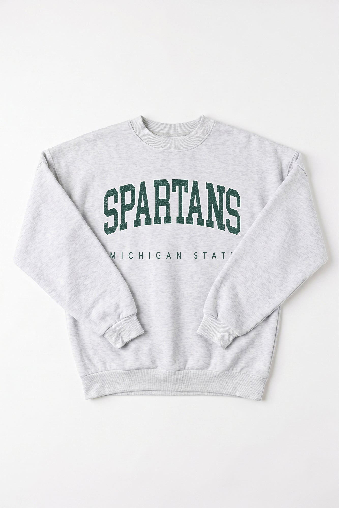 MICHIGAN STATE SPARTANS NEXT MOVE PREMIUM FLEECE UNISEX CREWNECK PULLOVER