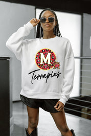 MARYLAND TERRAPINS WILD BREAKTHROUGH PREMIUM FLEECE CREWNECK PULLOVER