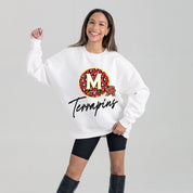 MARYLAND TERRAPINS WILD BREAKTHROUGH PREMIUM FLEECE CREWNECK PULLOVER