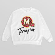 MARYLAND TERRAPINS WILD BREAKTHROUGH PREMIUM FLEECE CREWNECK PULLOVER