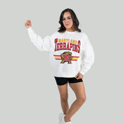 MARYLAND TERRAPINS SWIFT STRIKE PREMIUM FLEECE DROP SHOULDER CREWNECK PULLOVER