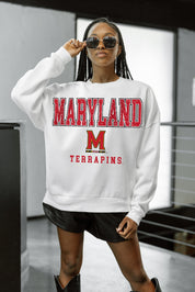 MARYLAND TERRAPINS FREESTYLE PREMIUM FLEECE CREWNECK PULLOVER