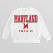 MARYLAND TERRAPINS FREESTYLE PREMIUM FLEECE CREWNECK PULLOVER
