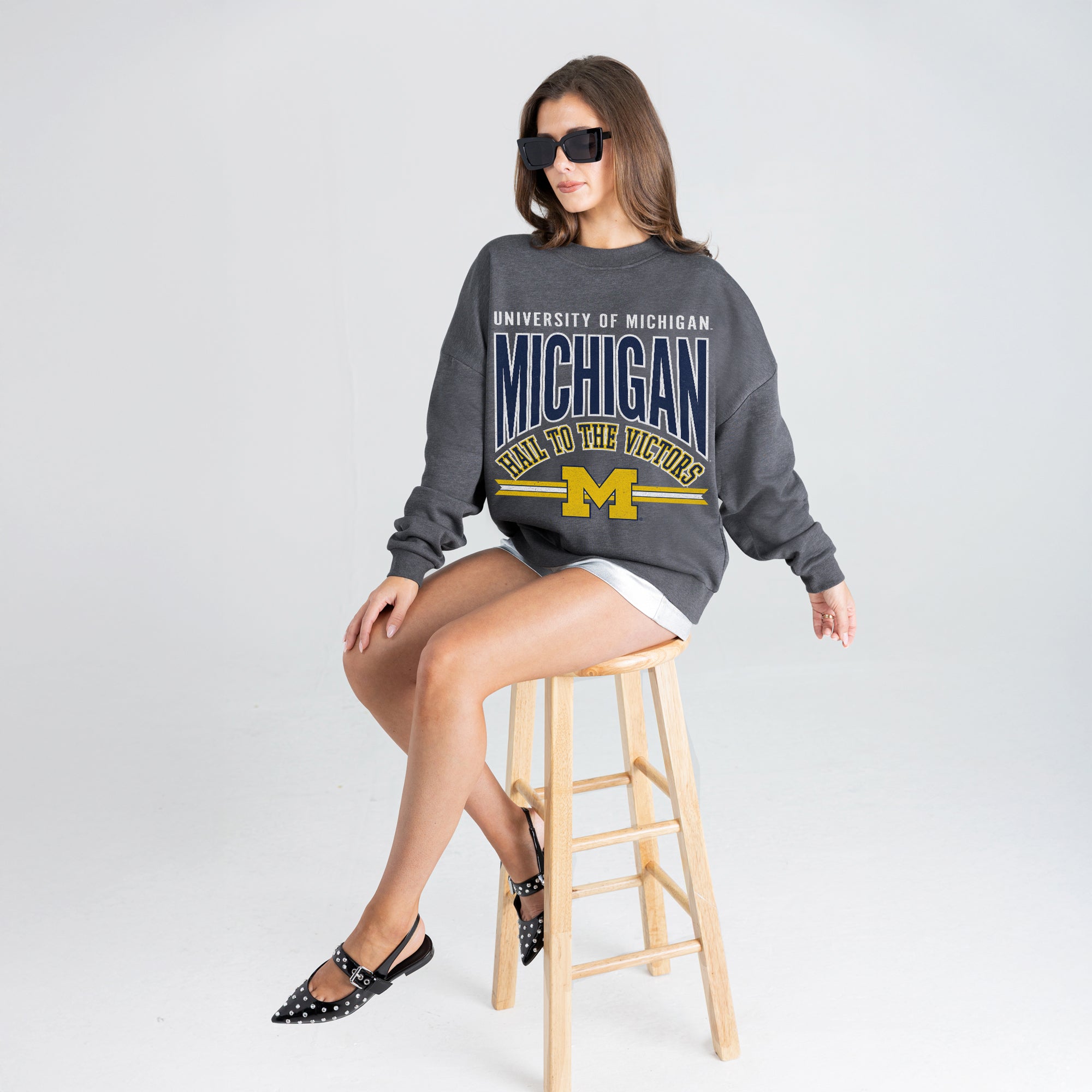 MICHIGAN WOLVERINES KICKOFF CLASSIC PREMIUM FLEECE PULLOVER
