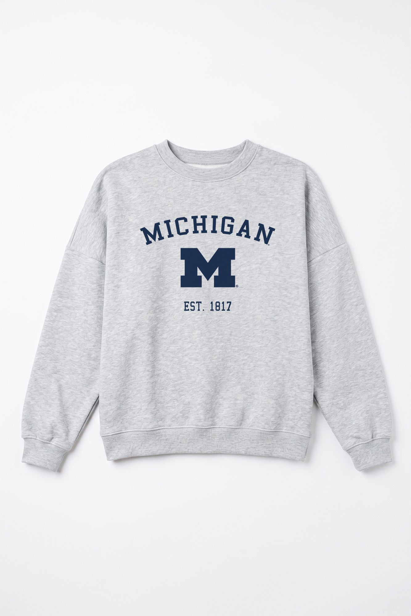 MICHIGAN WOLVERINES CAMPUS ENERGY PREMIUM FLEECE CREWNECK PULLOVER