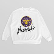 MINNESOTA STATE MANKATO MAVERICKS WILD BREAKTHROUGH PREMIUM FLEECE CREWNECK PULLOVER