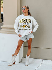 MISSOURI TIGERS Allegiance Fleece Drop-Shoulder Pullover