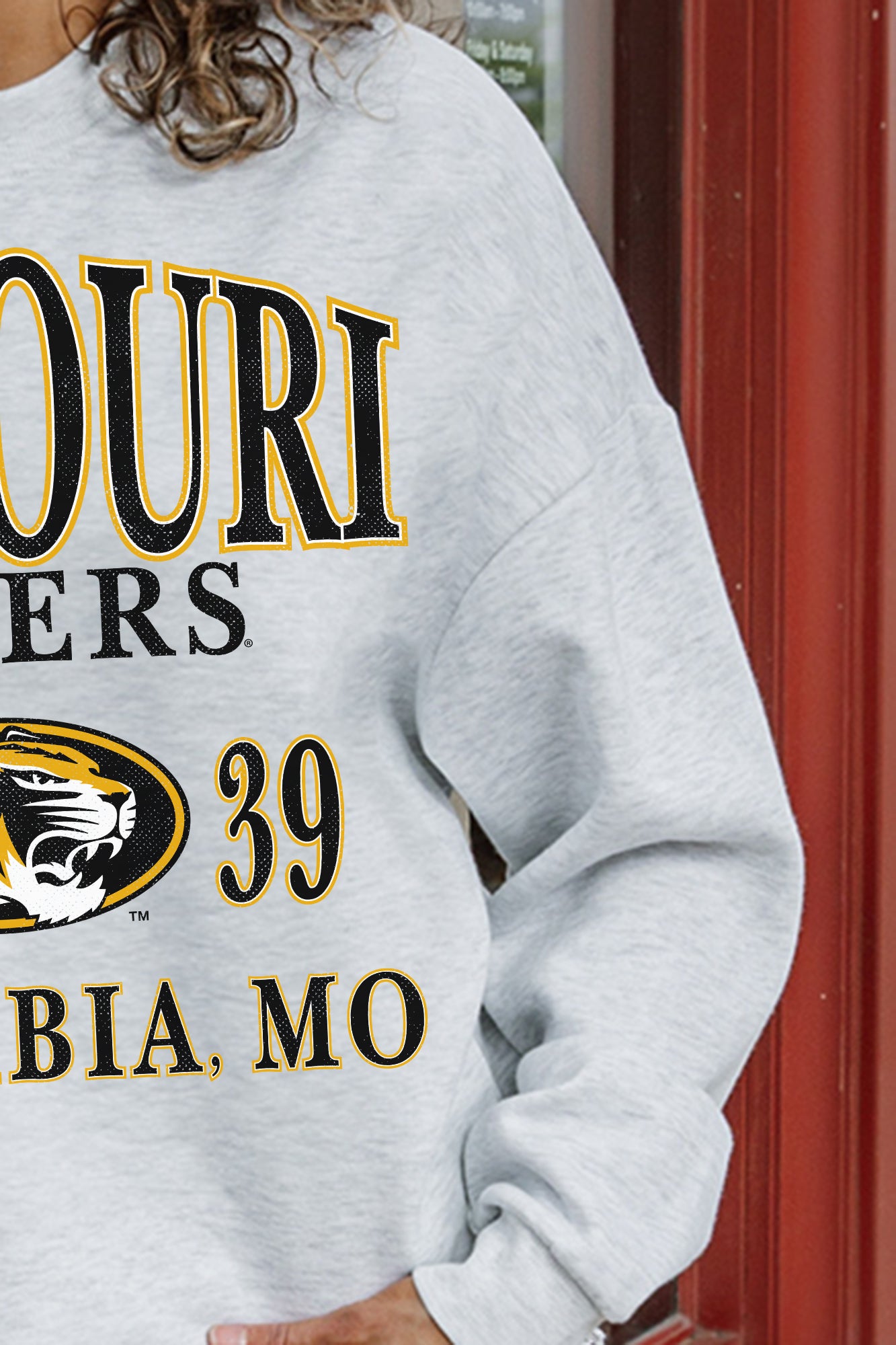 MISSOURI TIGERS Allegiance Fleece Drop-Shoulder Pullover