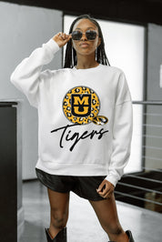 MISSOURI TIGERS WILD BREAKTHROUGH PREMIUM FLEECE CREWNECK PULLOVER