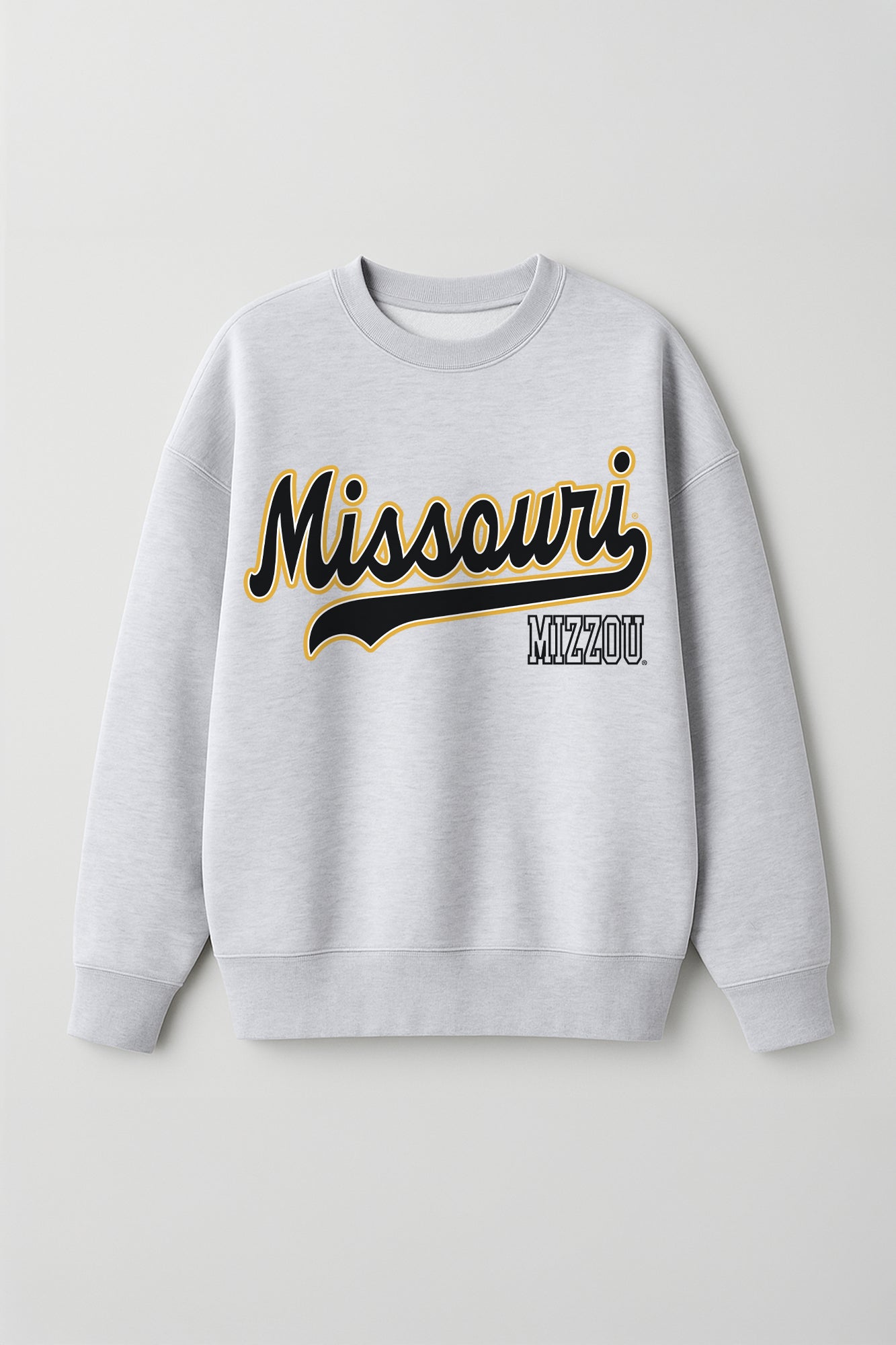 MISSOURI TIGERS CLASSIC WIN PREMIUM FLEECE CREWNECK PULLOVER