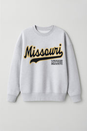 MISSOURI TIGERS CLASSIC WIN PREMIUM FLEECE CREWNECK PULLOVER