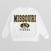 MISSOURI TIGERS Freestyle Fleece Drop-Shoulder Pullover