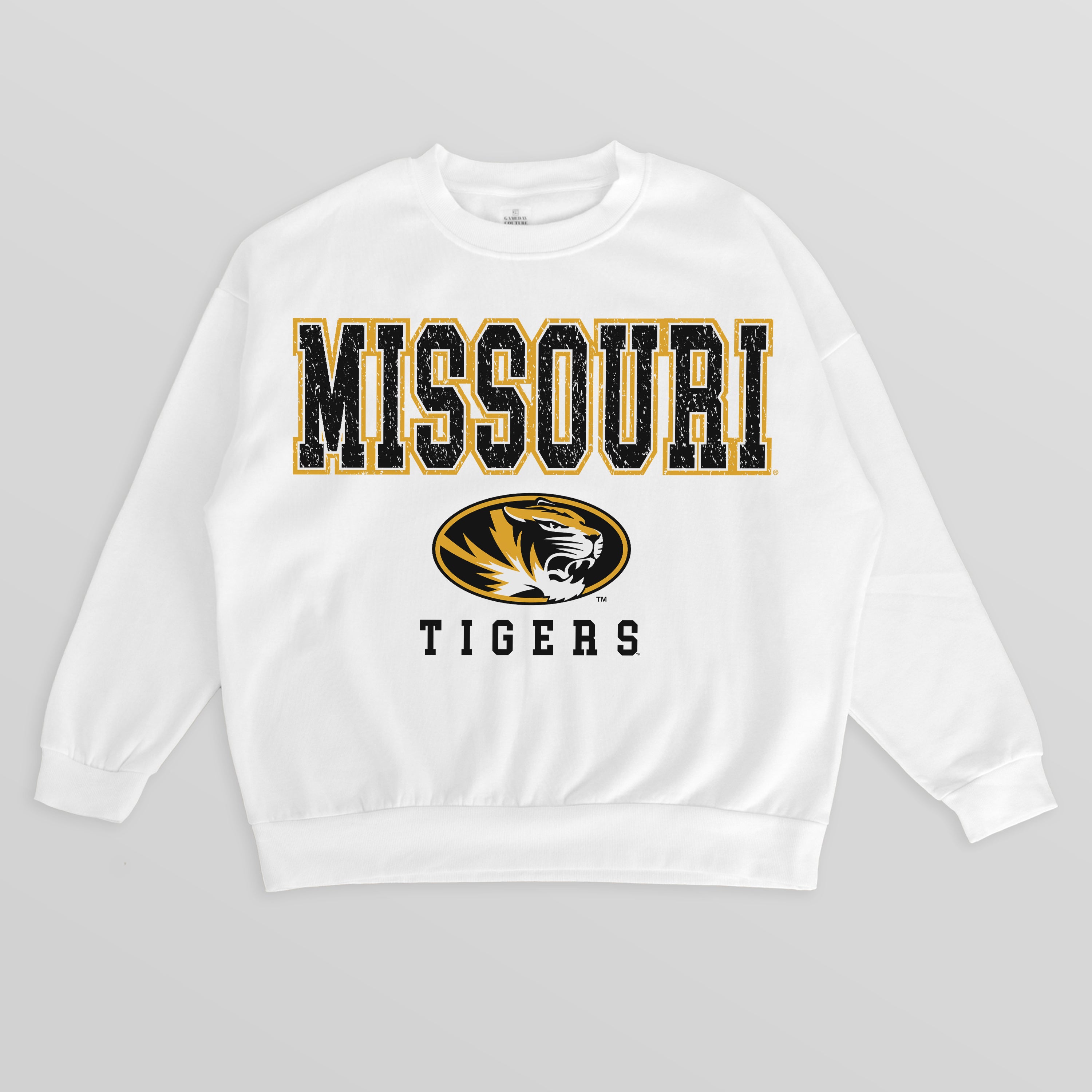 MISSOURI TIGERS Freestyle Fleece Drop-Shoulder Pullover
