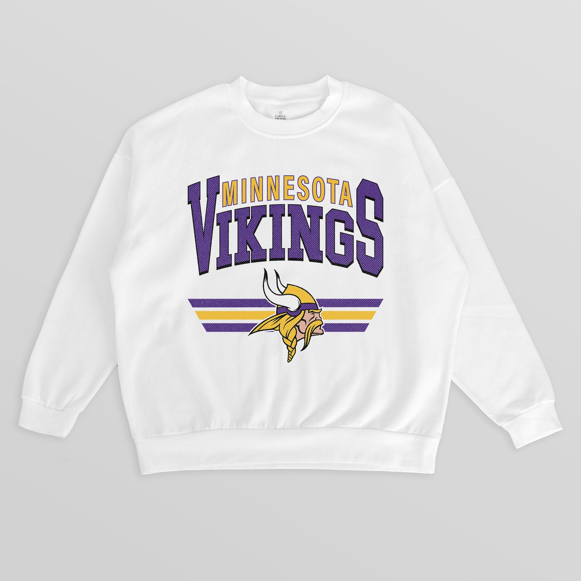 MINNESOTA VIKINGS SWIFT STRIKE PREMIUM FLEECE CREWNECK PULLOVER