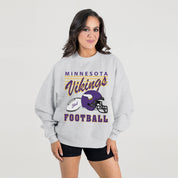 MINNESOTA VIKINGS HOME TURF PREMIUM FLEECE CREWNECK PULLOVER
