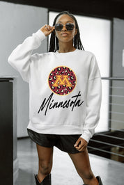 MINNESOTA GOLDEN GOPHERS WILD BREAKTHROUGH PREMIUM FLEECE CREWNECK PULLOVER