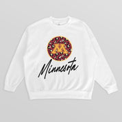MINNESOTA GOLDEN GOPHERS WILD BREAKTHROUGH PREMIUM FLEECE CREWNECK PULLOVER