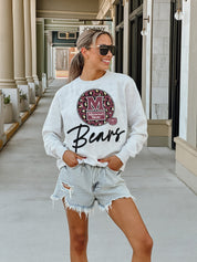 MISSOURI STATE BEARS GOING WILD PREMIUM FLEECE DROP SHOULDER CREWNECK PULLOVER