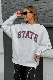 MISSISSIPPI STATE BULLDOGS Hail Fleece Crew Pullover By Madi Prewett Troutt