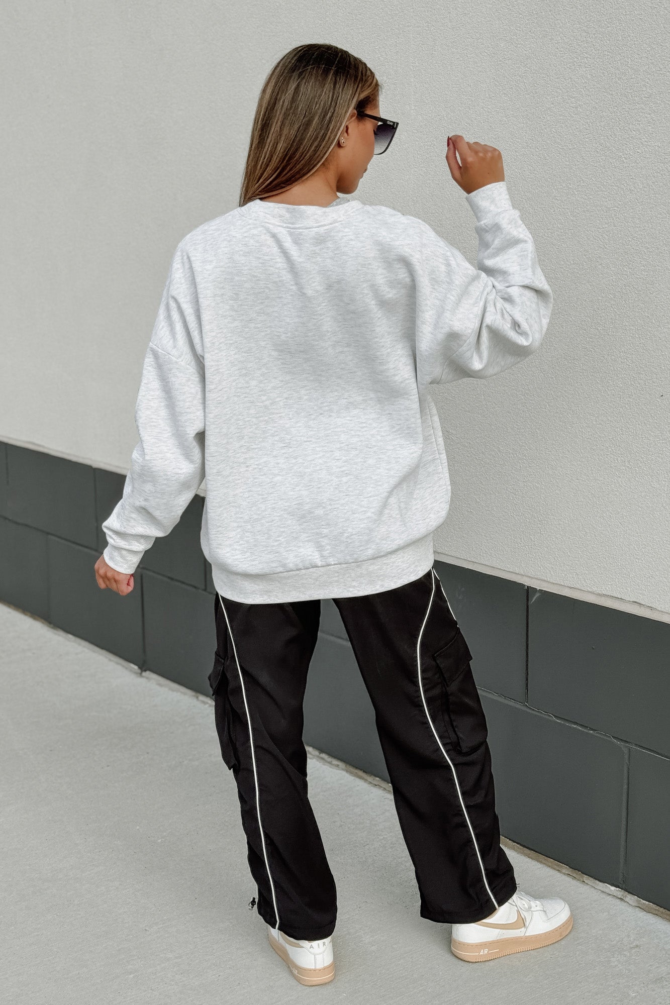 MISSISSIPPI STATE BULLDOGS Hail Fleece Crew Pullover By Madi Prewett Troutt