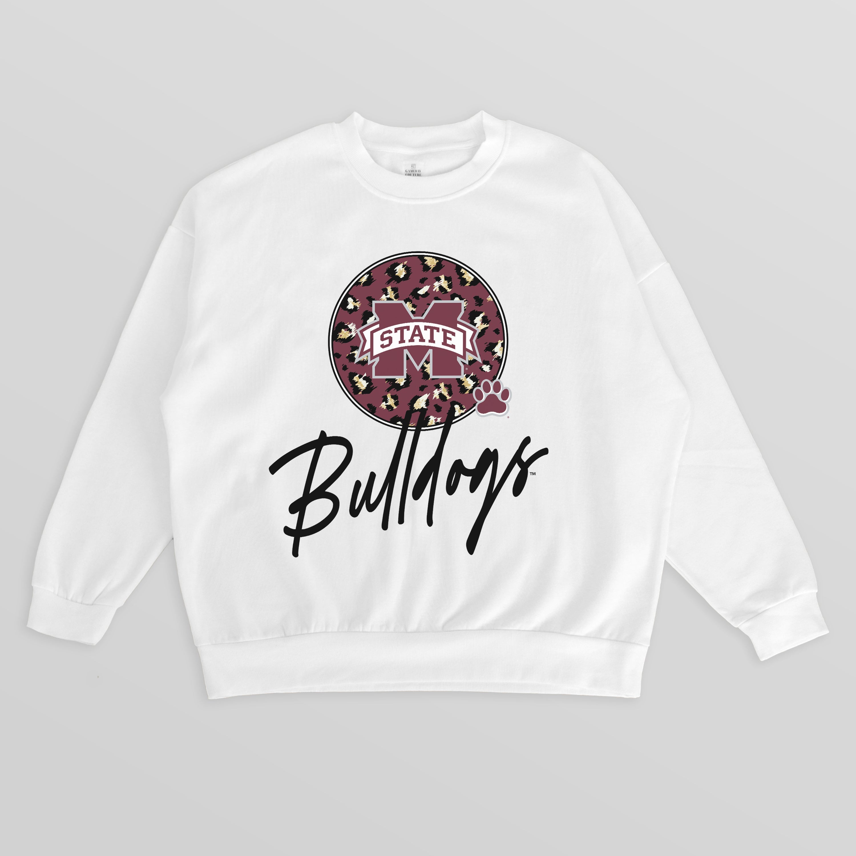 MISSISSIPPI STATE BULLDOGS WILD BREAKTHROUGH PREMIUM FLEECE CREWNECK PULLOVER