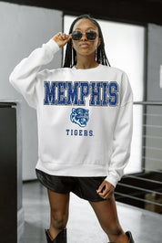 MEMPHIS TIGERS FREESTYLE PREMIUM FLEECE CREWNECK PULLOVER