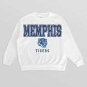 MEMPHIS TIGERS FREESTYLE PREMIUM FLEECE CREWNECK PULLOVER