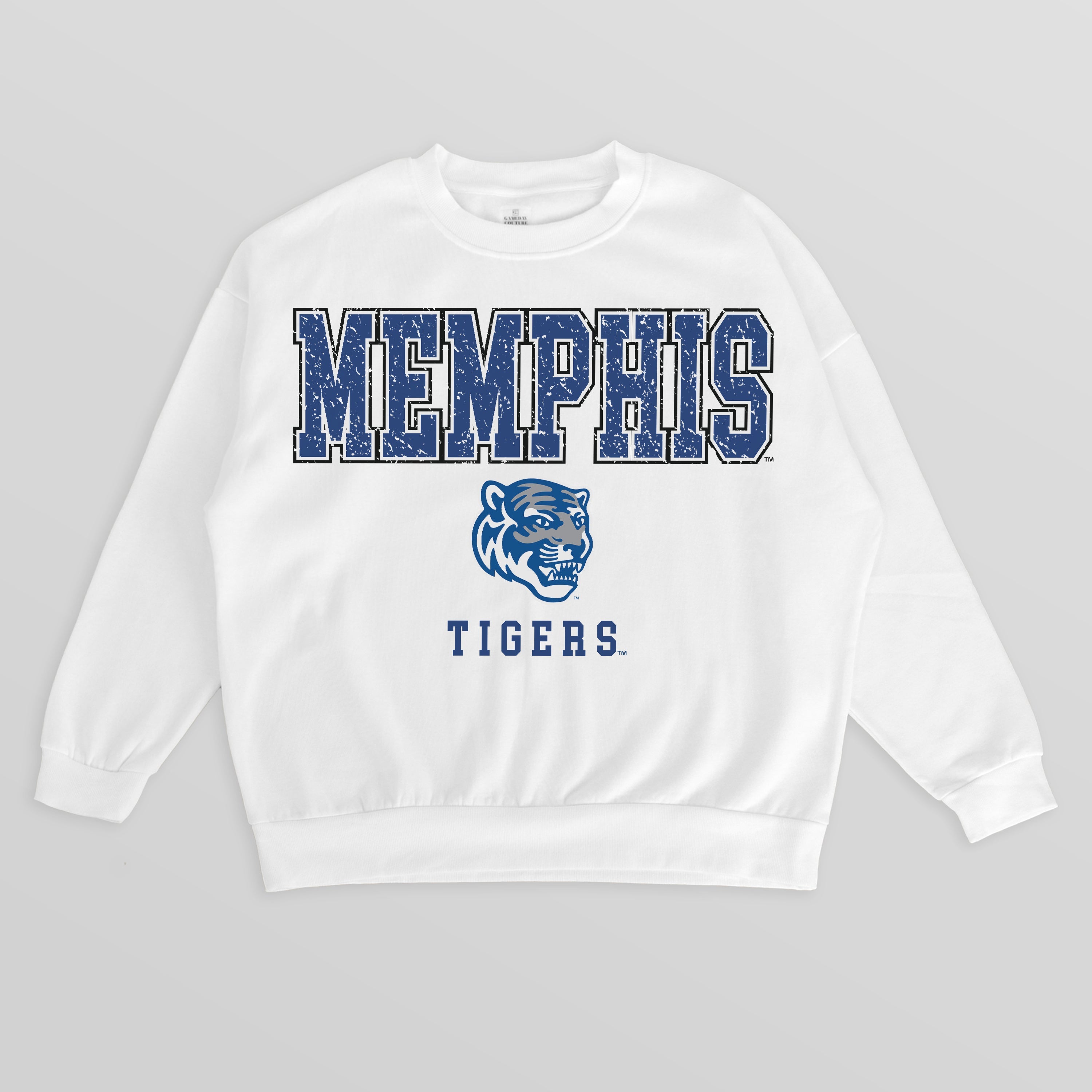 MEMPHIS TIGERS FREESTYLE PREMIUM FLEECE CREWNECK PULLOVER