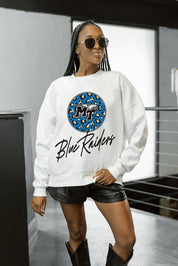 MIDDLE TENNESSEE STATE BLUE RAIDERS WILD BREAKTHROUGH PREMIUM FLEECE CREWNECK PULLOVER