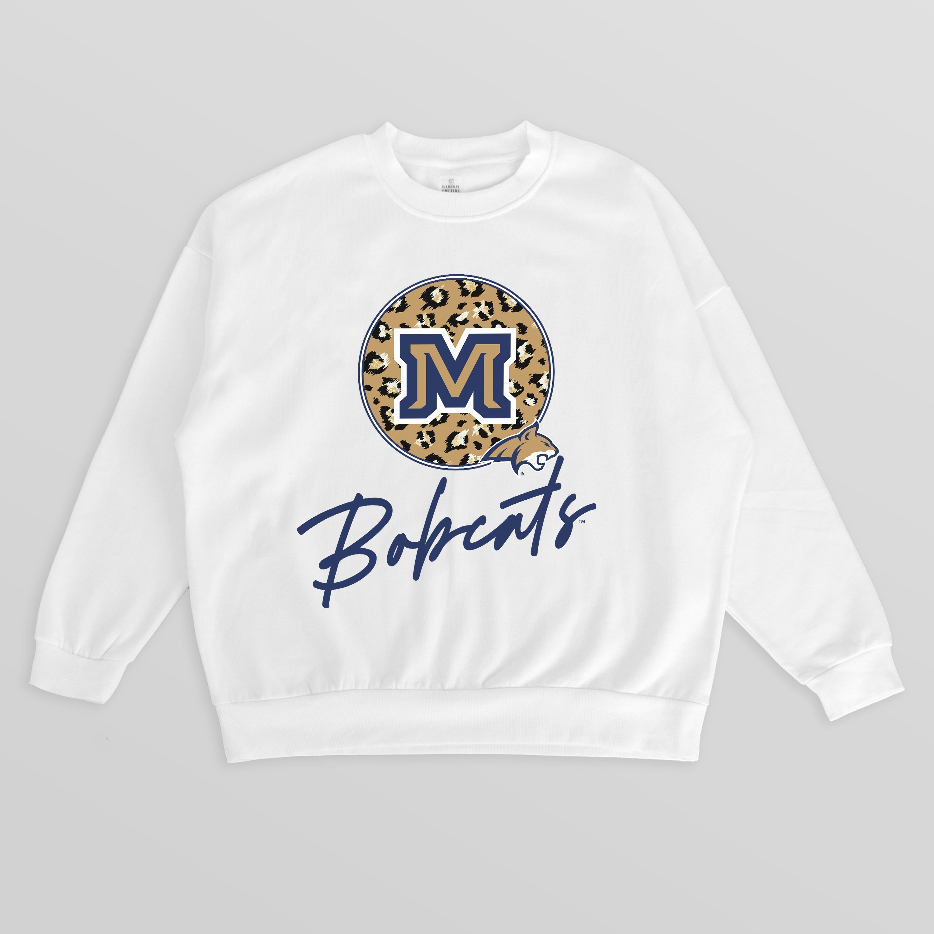 MONTANA STATE BOBCATS WILD BREAKTHROUGH PREMIUM FLEECE CREWNECK PULLOVER