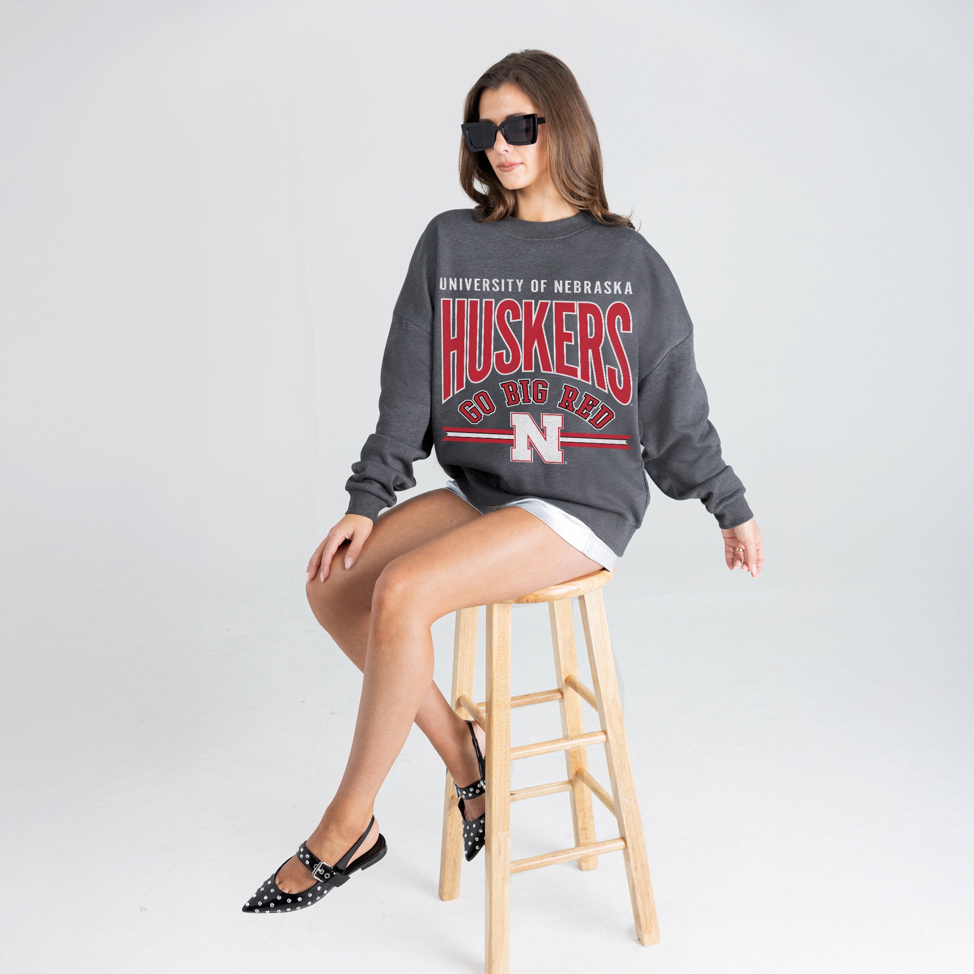 NEBRASKA CORNHUSKERS KICKOFF CLASSIC PREMIUM FLEECE PULLOVER