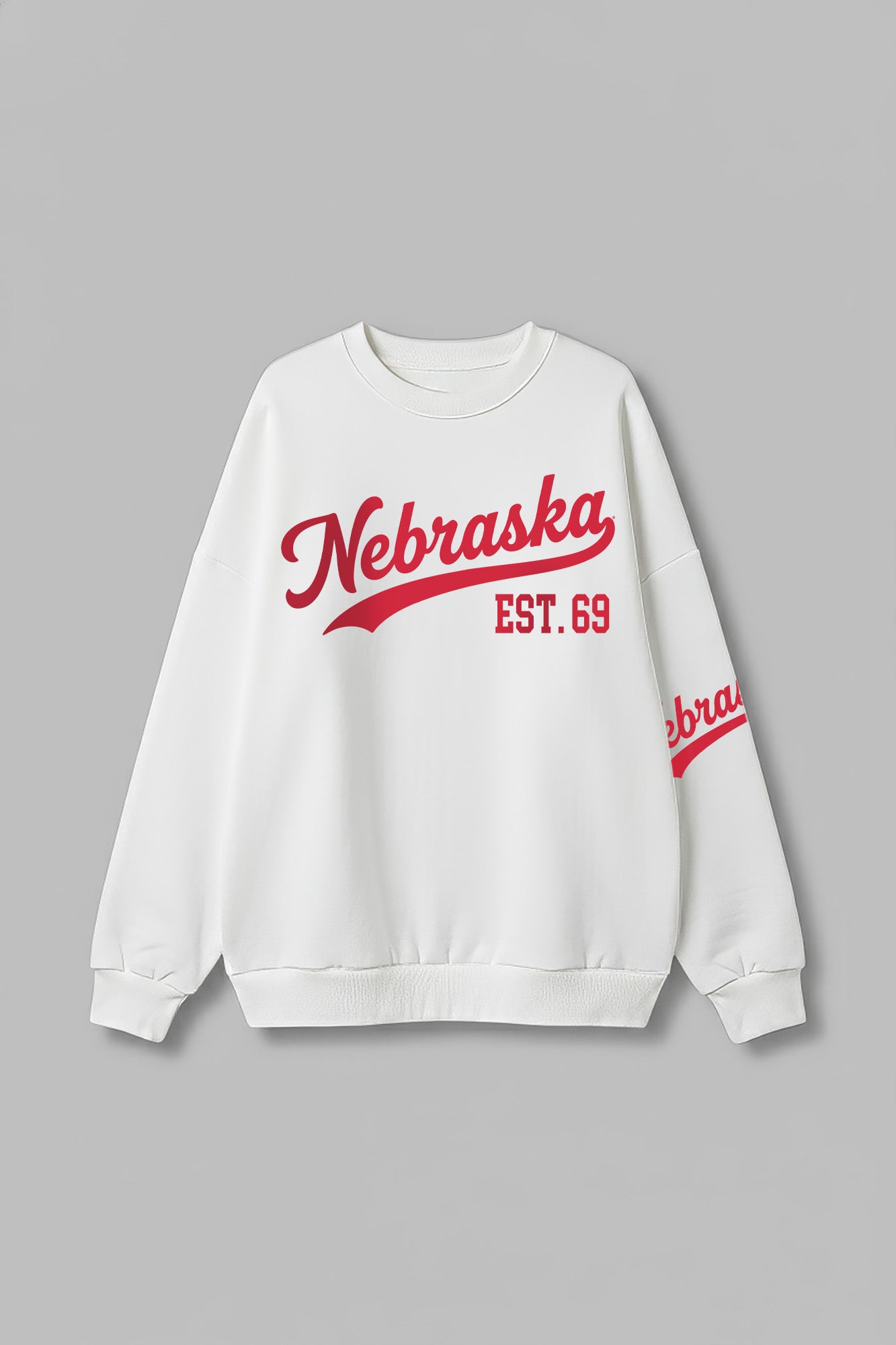 NEBRASKA CORNHUSKERS DAY ONE PREMIUM FLEECE UNISEX CREWNECK PULLOVER
