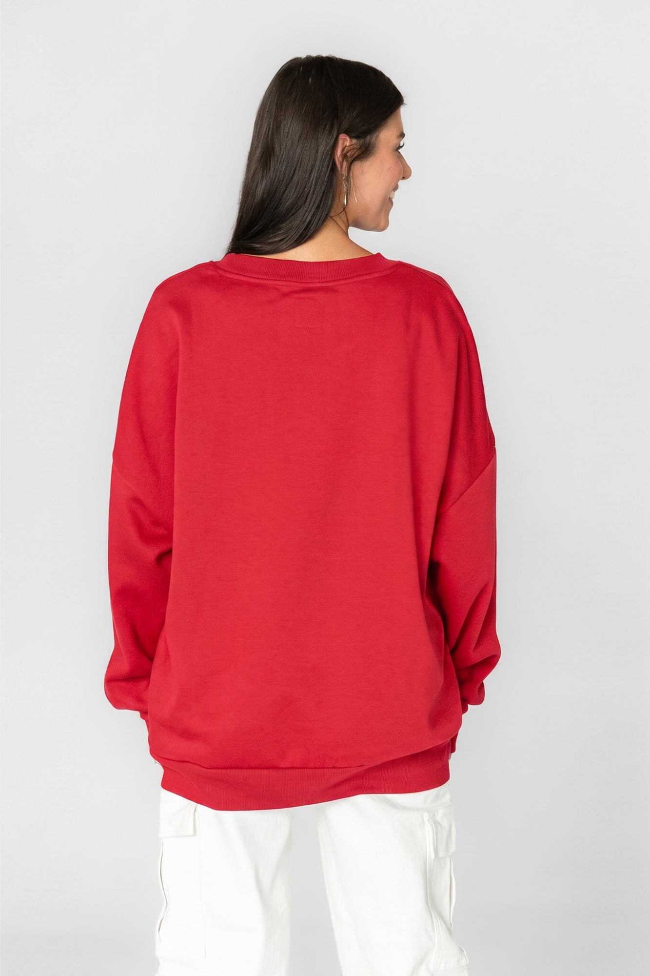 NEBRASKA CORNHUSKERS HONOR BOUND PREMIUM FLEECE CREWNECK PULLOVER