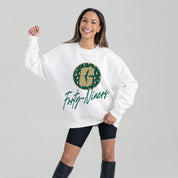 CHARLOTTE 49ERS WILD BREAKTHROUGH PREMIUM FLEECE CREWNECK PULLOVER
