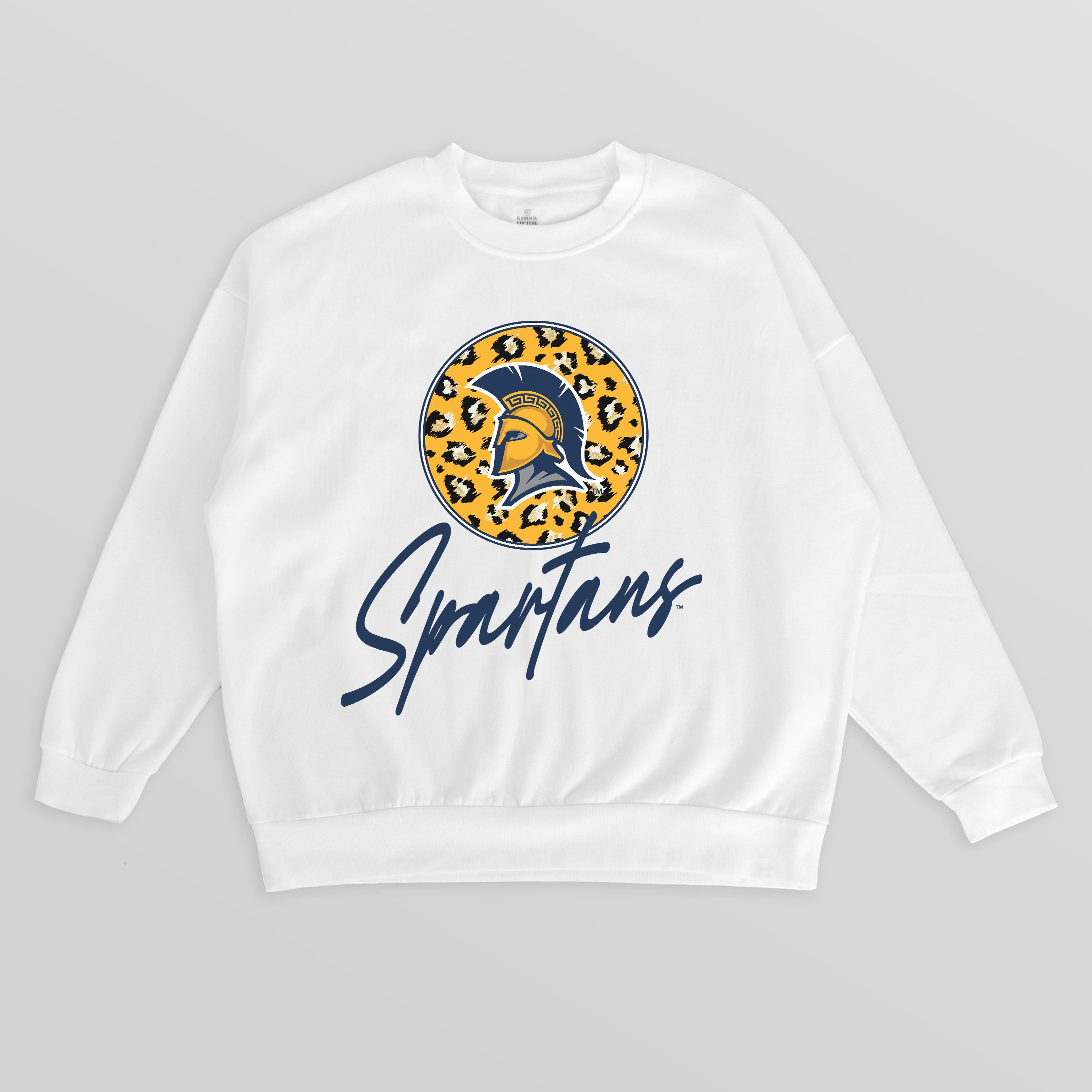UNC GREENSBORO SPARTANS WILD BREAKTHROUGH PREMIUM FLEECE CREWNECK PULLOVER