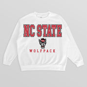 NORTH CAROLINA STATE WOLFPACK Freestyle Fleece Drop-Shoulder Pullover