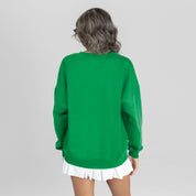 NORTH DAKOTA FIGHTING HAWKS LEGACY CLUB PREMIUM FLEECE DROP SHOULDER CREWNECK PULLOVER
