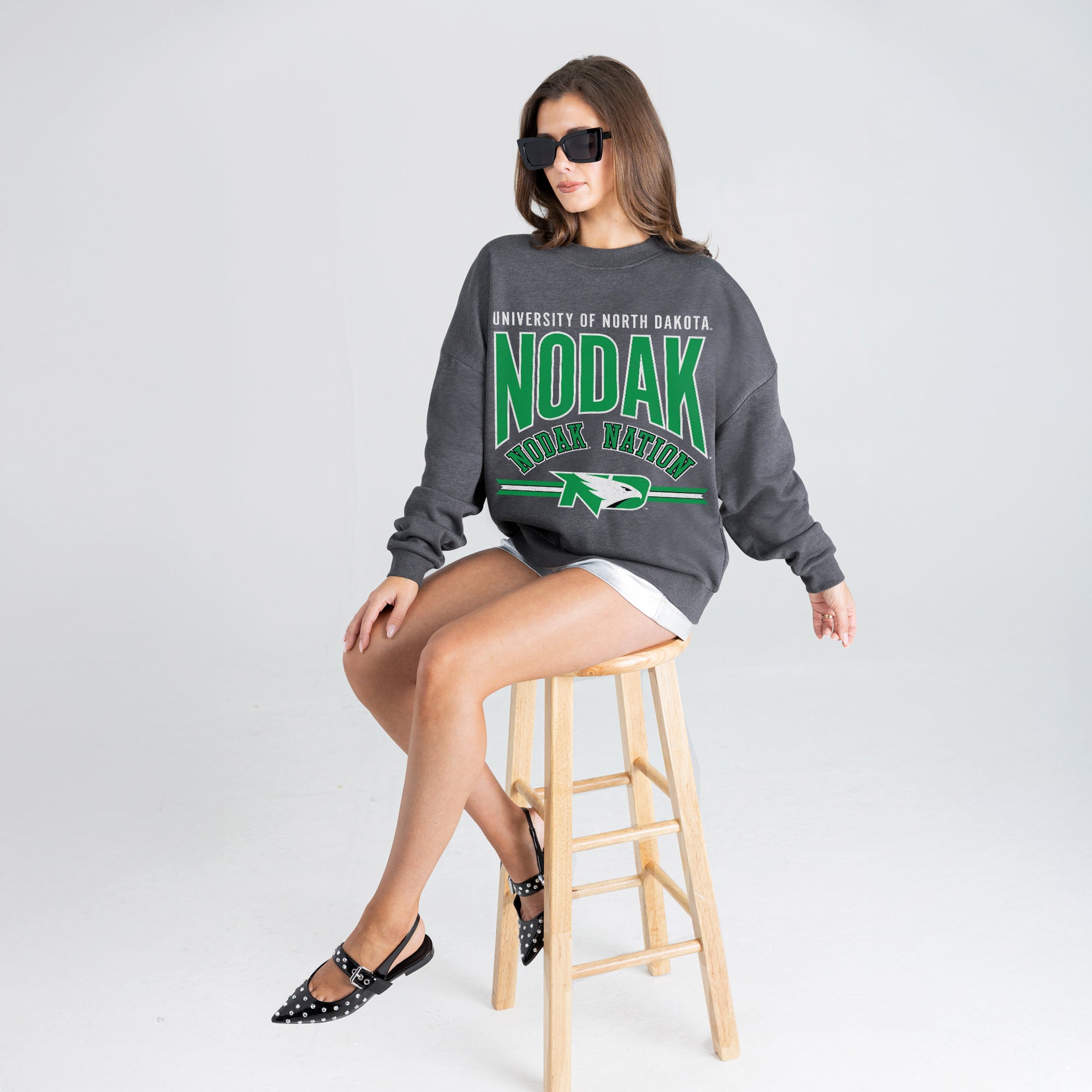 NORTH DAKOTA FIGHTING HAWKS KICKOFF CLASSIC PREMIUM FLEECE PULLOVER