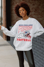 NEW ENGLAND PATRIOTS HOME TURF PREMIUM FLEECE CREWNECK PULLOVER